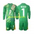 Camisola Alemanha Manuel Neuer 1 Guarda-redes Criança Equipamento Terceiro 2024-2025 Manga Comprida